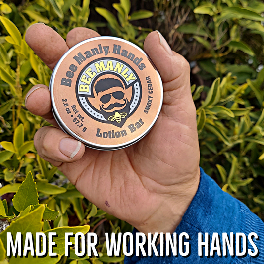 Bee Manly Hands Lotion Bar